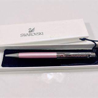 SWAROVSKI - 【新品未使用】スワロフスキー ボールペン ピンク キラキラ ストーン