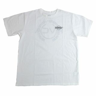 ルーカ(RVCA)のルーカ LEVELS 半袖 ラッシュガード XLサイズ ブラック 白 Tシャツ(水着)