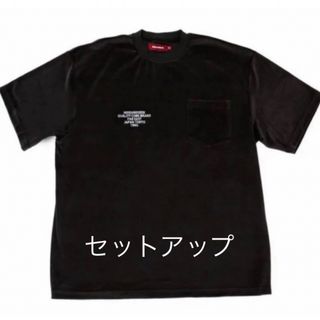 ハイドアンドシーク(HIDE AND SEEK)のHIDE AND SEEK VELOUER S/S TEE &  SHORT(Tシャツ/カットソー(半袖/袖なし))