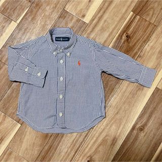 ポロラルフローレン(POLO RALPH LAUREN)のラルフローレン　チェックシャツ　80センチ(シャツ/カットソー)