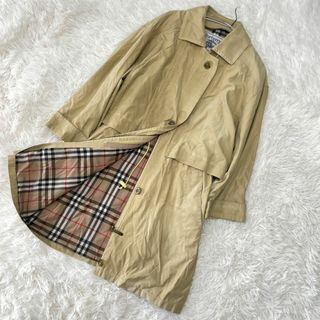 バーバリー(BURBERRY)の【超希少デザイン】バーバリー　ライトアウター　ノバチェック　七分丈　ヴィンテージ(ブルゾン)