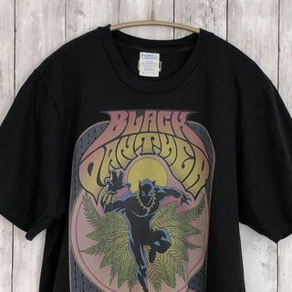 マーベル(MARVEL)のマーベル　ブラックパンサー　サイズＳ　黒ブラック　半袖Ｔシャツ　メンズ　古着(Tシャツ/カットソー(半袖/袖なし))