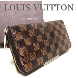 ルイヴィトン(LOUIS VUITTON)のLOUIS VUITTON ルイヴィトン ダミエ ジッピーウォレット 長財布(財布)