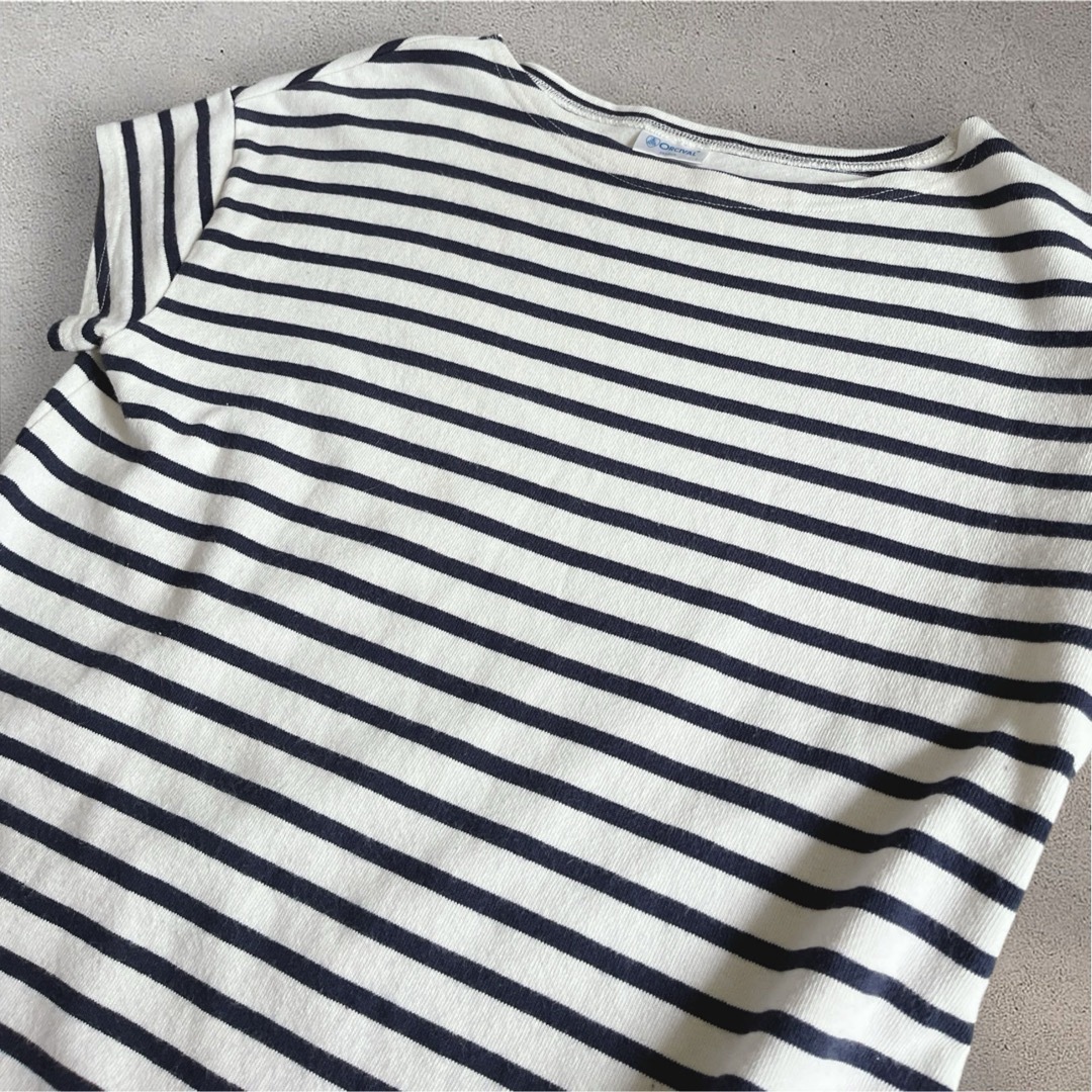 ORCIVAL(オーシバル)のORCIVAL オーシバル フレンチスリーブチュニック サイズ1 メンズのトップス(Tシャツ/カットソー(半袖/袖なし))の商品写真