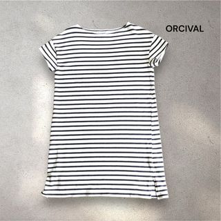 オーシバル(ORCIVAL)のORCIVAL オーシバル フレンチスリーブチュニック サイズ1(Tシャツ/カットソー(半袖/袖なし))