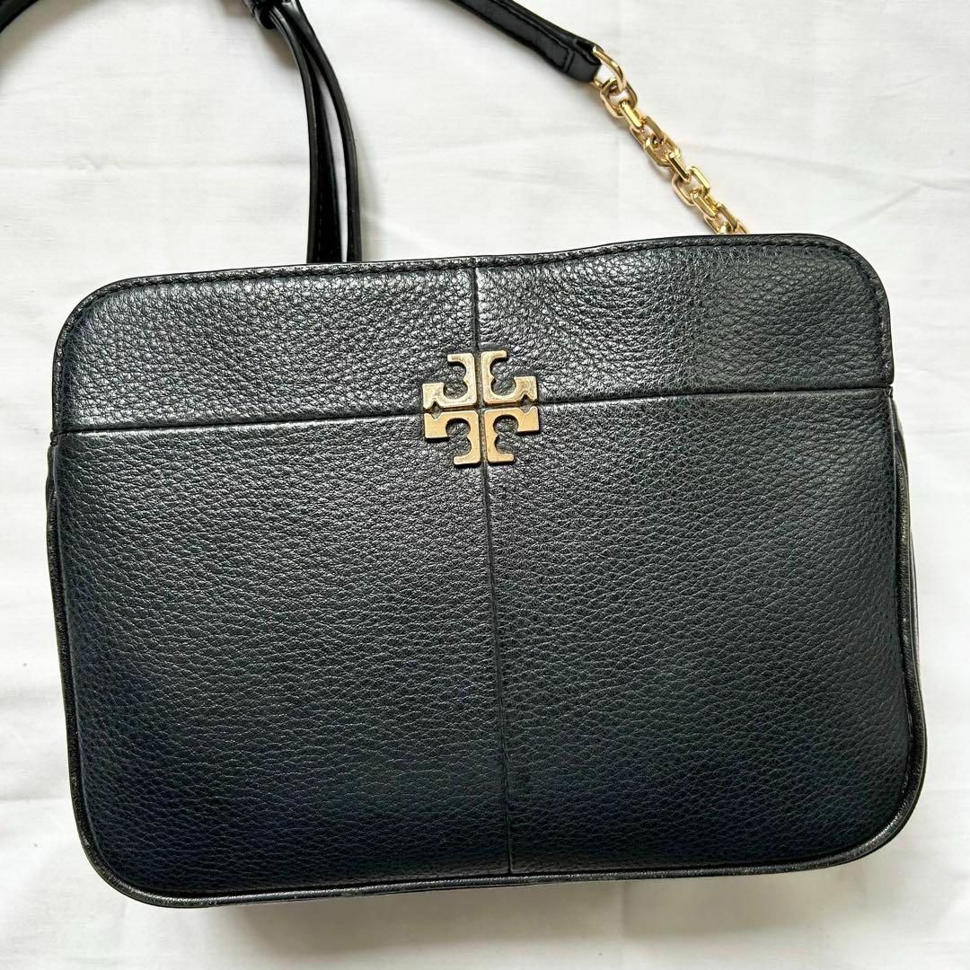 Tory Burch(トリーバーチ)の✨入手困難✨トリーバーチ　ショルダーバッグ　ブラック　レザー　本革　チェーン レディースのバッグ(ショルダーバッグ)の商品写真