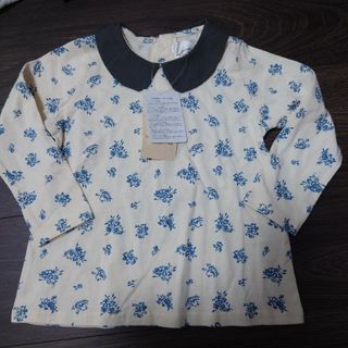 バースデイ(バースデイ)の★新品未使用★襟付き 花柄 トップス 長袖(Tシャツ/カットソー)