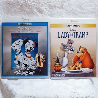 ディズニー(Disney)の【Blu-ray】新品♡ディズニー/101匹わんちゃん＆わんわん物語　正規ケース(キッズ/ファミリー)