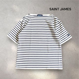 SAINT JAMES セントジェームス  ピリアック T5 ネイビー ホワイト