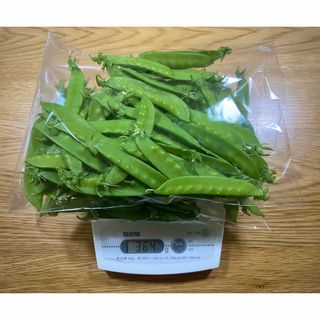 【無農薬新鮮野菜・採れたて】絹さや　内容量350g⑦(野菜)