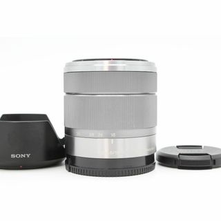 SONY - ＜＜フード付き！！＞＞【良品】SONY ソニー 標準ズームレンズ E 18-55mm F3.5-5.6 OSS ソニー Eマウント用 APS-C専用 SEL1855 #LE2024303