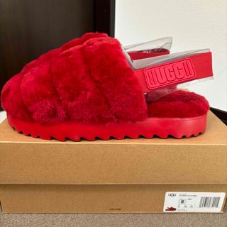 UGG - 希少サイズ完売品UGG W SUPER FLUFF SLIPPERファースリッパ