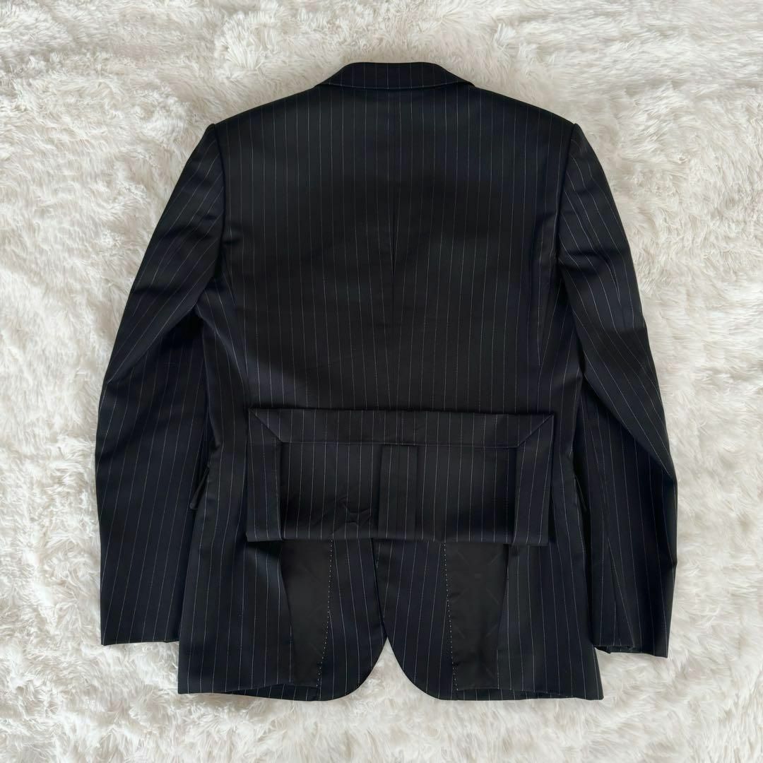 TAKEO KIKUCHI(タケオキクチ)の美品 TAKEO KIKUCHI PIACENZAイタリア生地 シルク混スーツ2 メンズのスーツ(その他)の商品写真