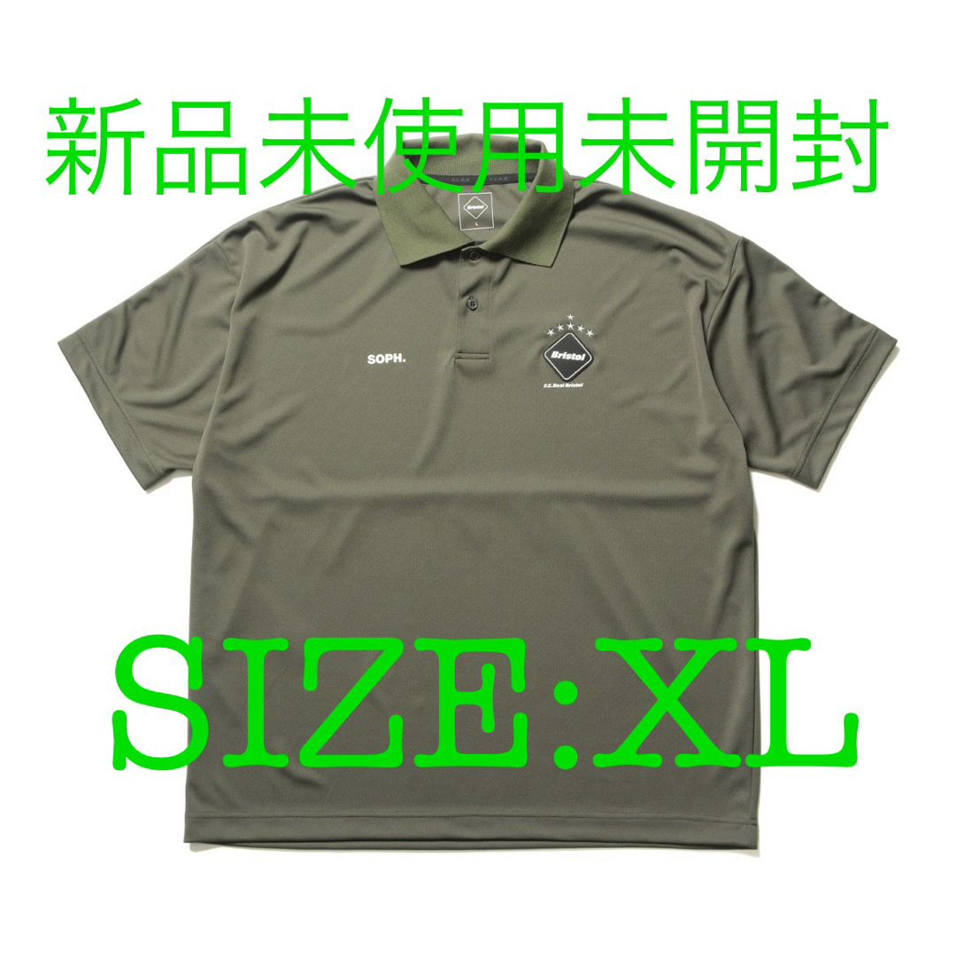 最安値黒XL S/S BAGGY POLO fcrb 24ss ポロシャツ　ブリストル