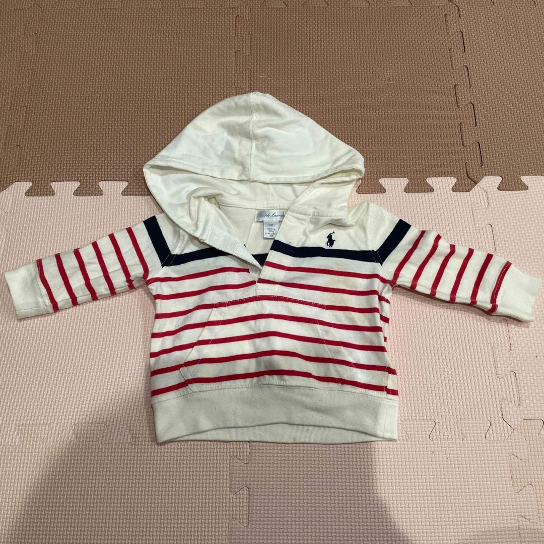 Ralph Lauren(ラルフローレン)のRalph Laurenトレーナー6M キッズ/ベビー/マタニティのキッズ服男の子用(90cm~)(Tシャツ/カットソー)の商品写真