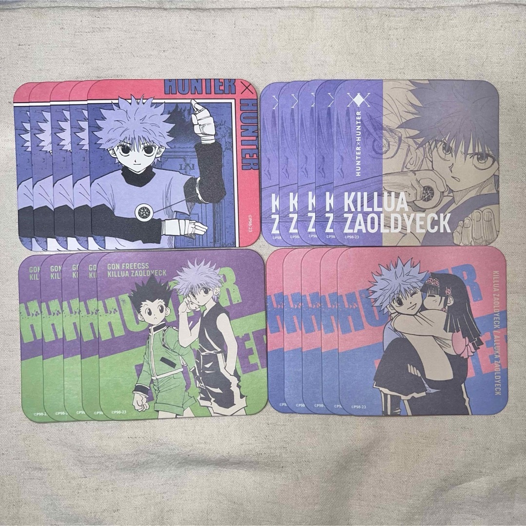 HUNTER × HUNTER ハンターハンター アートコースター キルア HUNTER × HUNTER ハンターハンター アートコースター キルア