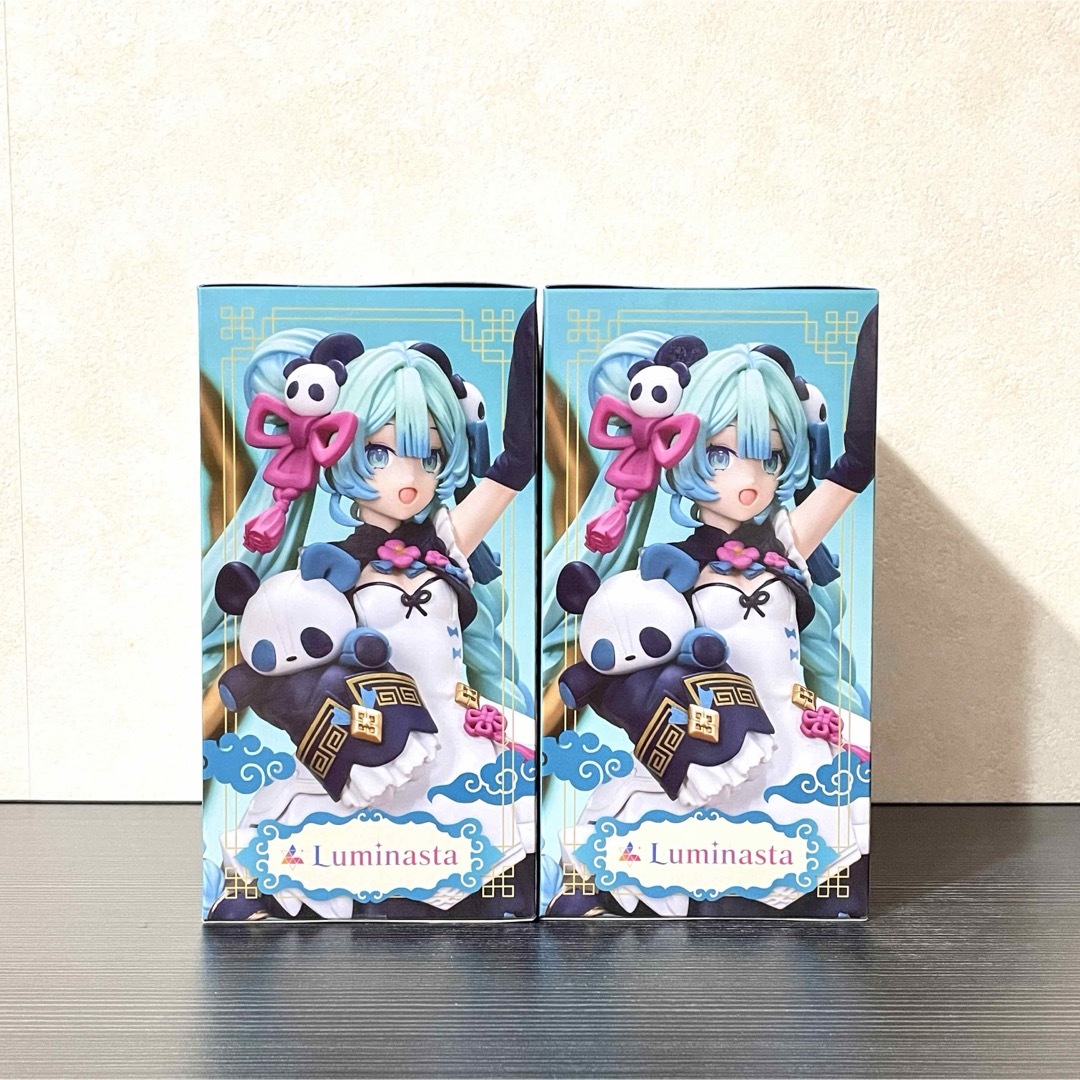 SEGA(セガ)の【新品】初音ミク✧Luminasta モダンチャイナ ２点セット エンタメ/ホビーのフィギュア(アニメ/ゲーム)の商品写真