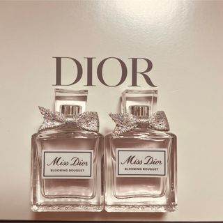 ディオール(Dior)の5ml×2＊ミスディオール＊ブルーミングブーケ＊オードトワレ(香水(女性用))