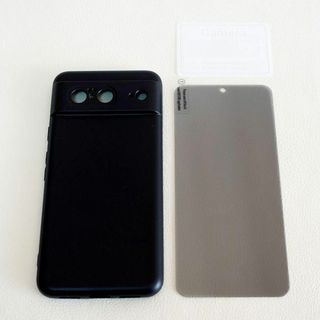 3点セット Google Pixel 8 ケース+のぞき見防止+カメラガラス(Androidケース)