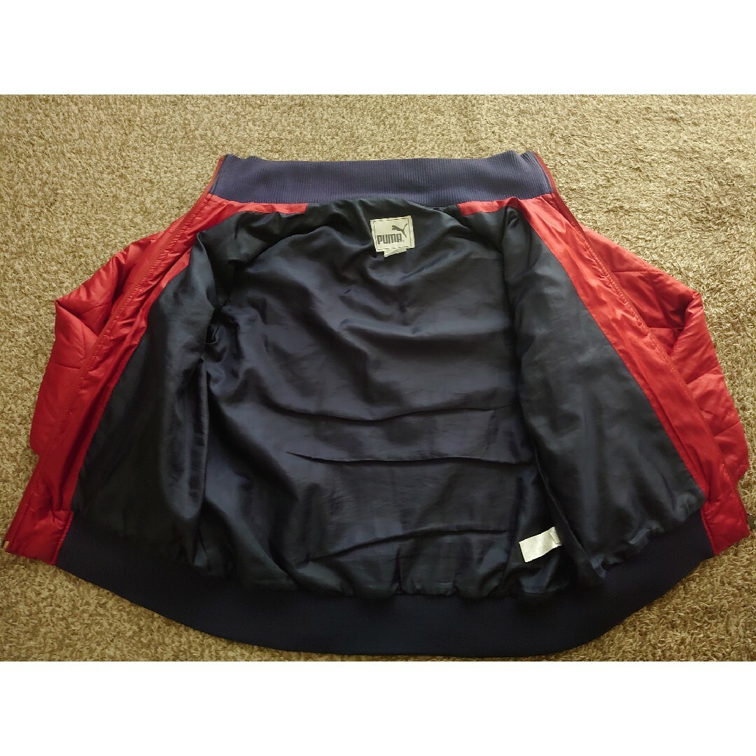 PUMA(プーマ)のPUMA プーマ ジャンパー ジャケット キルティング PXJ374S メンズのジャケット/アウター(スタジャン)の商品写真