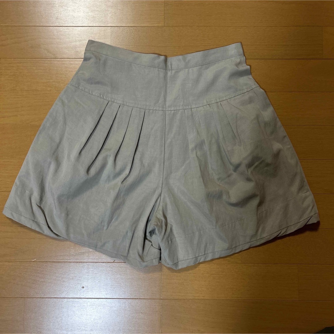 sunaokuwahara(スナオクワハラ)の★sunaokuwahara★新品・未使用★テンセル混キュロットパンツ／サイズS レディースのパンツ(キュロット)の商品写真