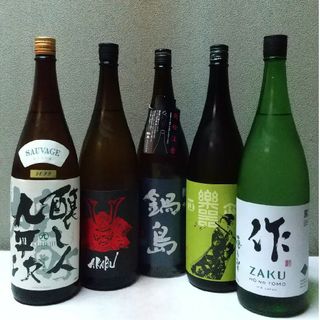 日本酒  1800ml  ５本セット  その１(日本酒)