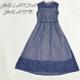 GALLARDAGALANTE ワンピース　ドレス　総レース　ノースリーブ