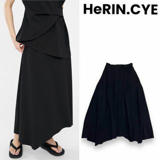 美品 HeRIN.CYE ロングスカート 春夏 黒 着回し