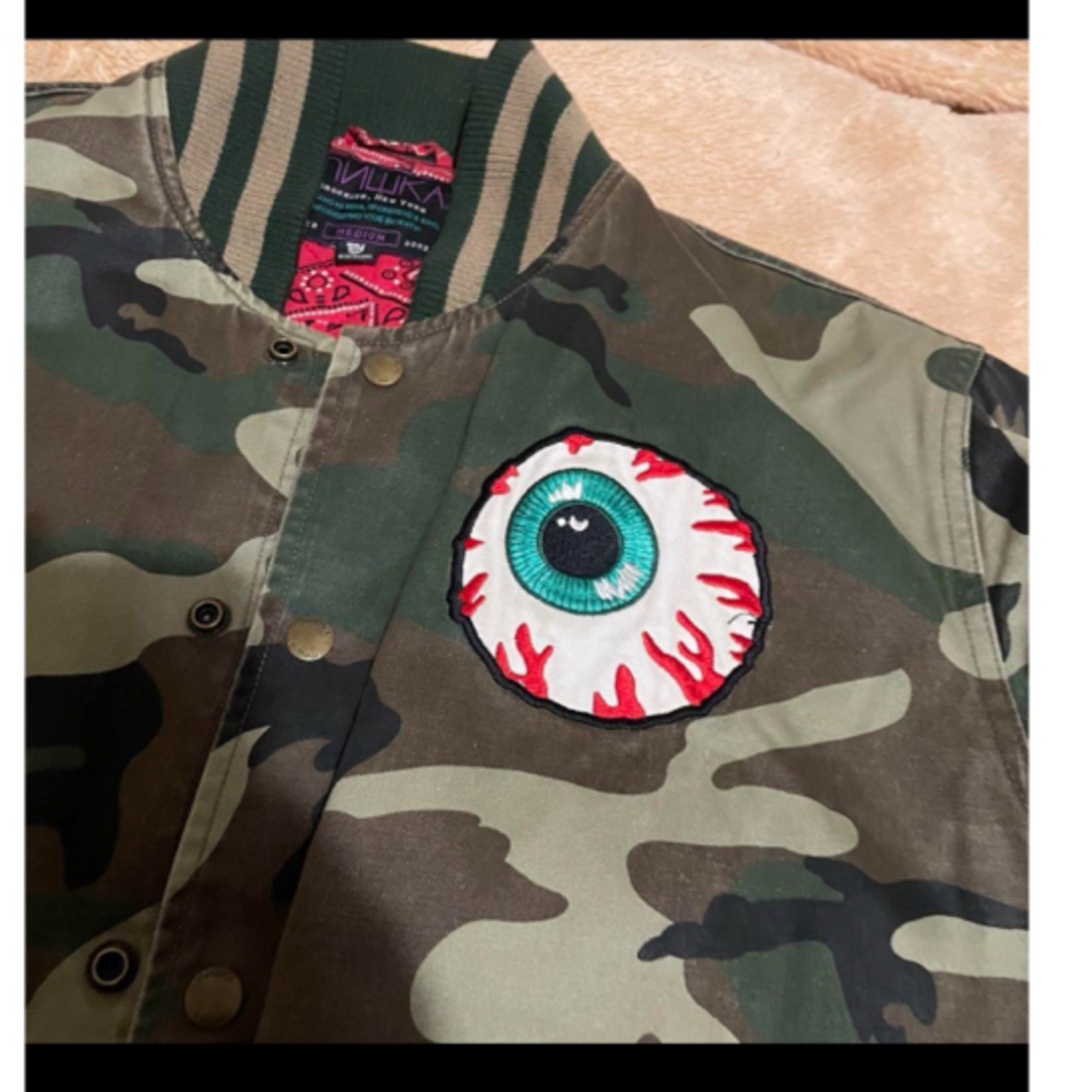 MISHKA(ミシカ)の【ユナ着用】Mishkaミシカ　迷彩　ブルゾン　ジャケット　Mサイズ　ペイズリー レディースのジャケット/アウター(ブルゾン)の商品写真