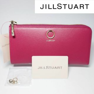 ジルスチュアート(JILLSTUART)の【新品タグ付き】ジルスチュアート エターナルL字ファスナー長財布 フーシャピンク(財布)