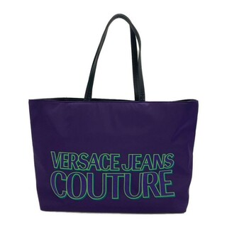 VERSACE JEANS COUTURE トートバッグ パープル(トートバッグ)