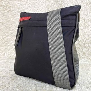 プラダ(PRADA)のプラダスポーツ　ショルダーバッグ  2way　斜め掛け　ナイロン　ブラック(ショルダーバッグ)