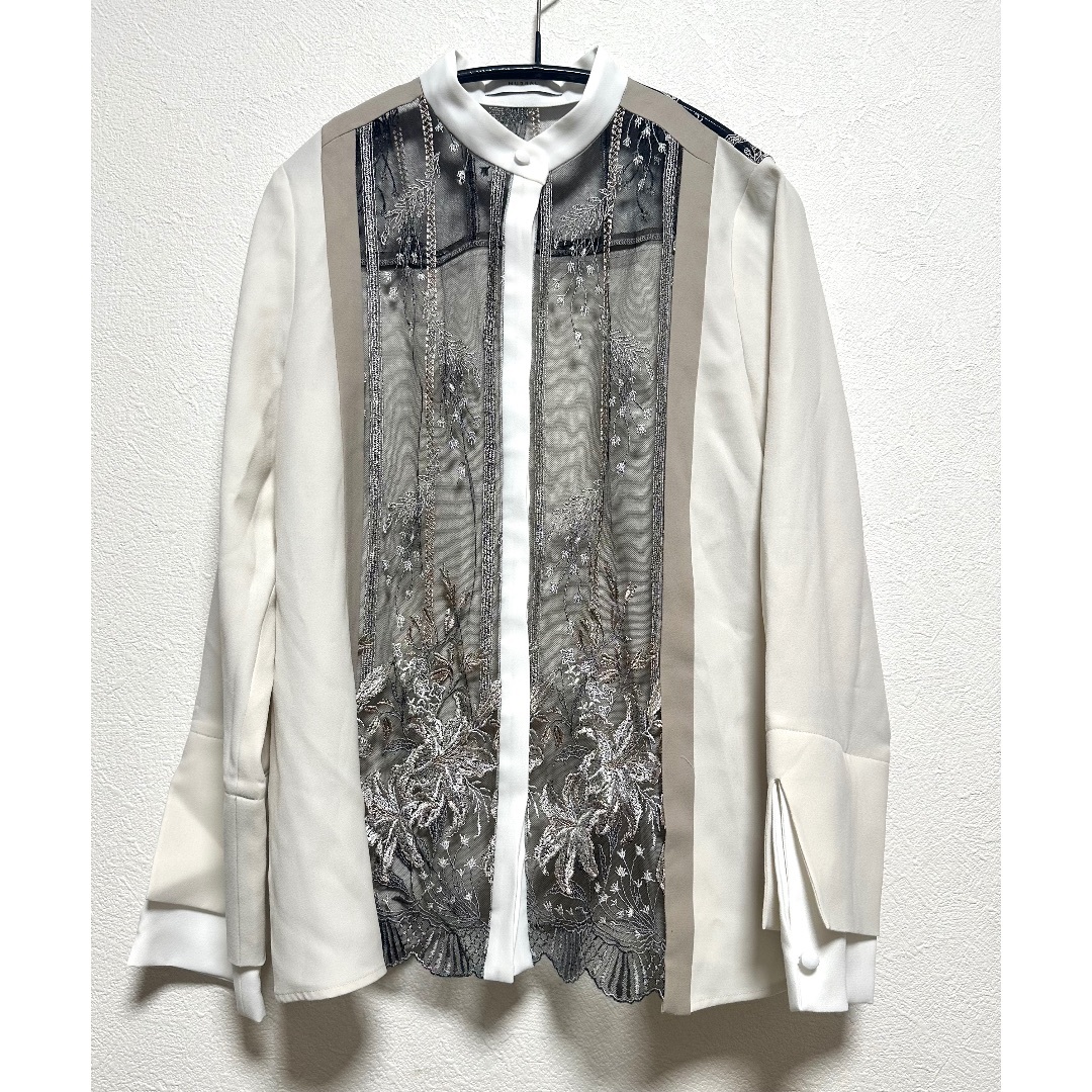 MURRAL - Murral 21SS Framed Flower Blouse ブラウス