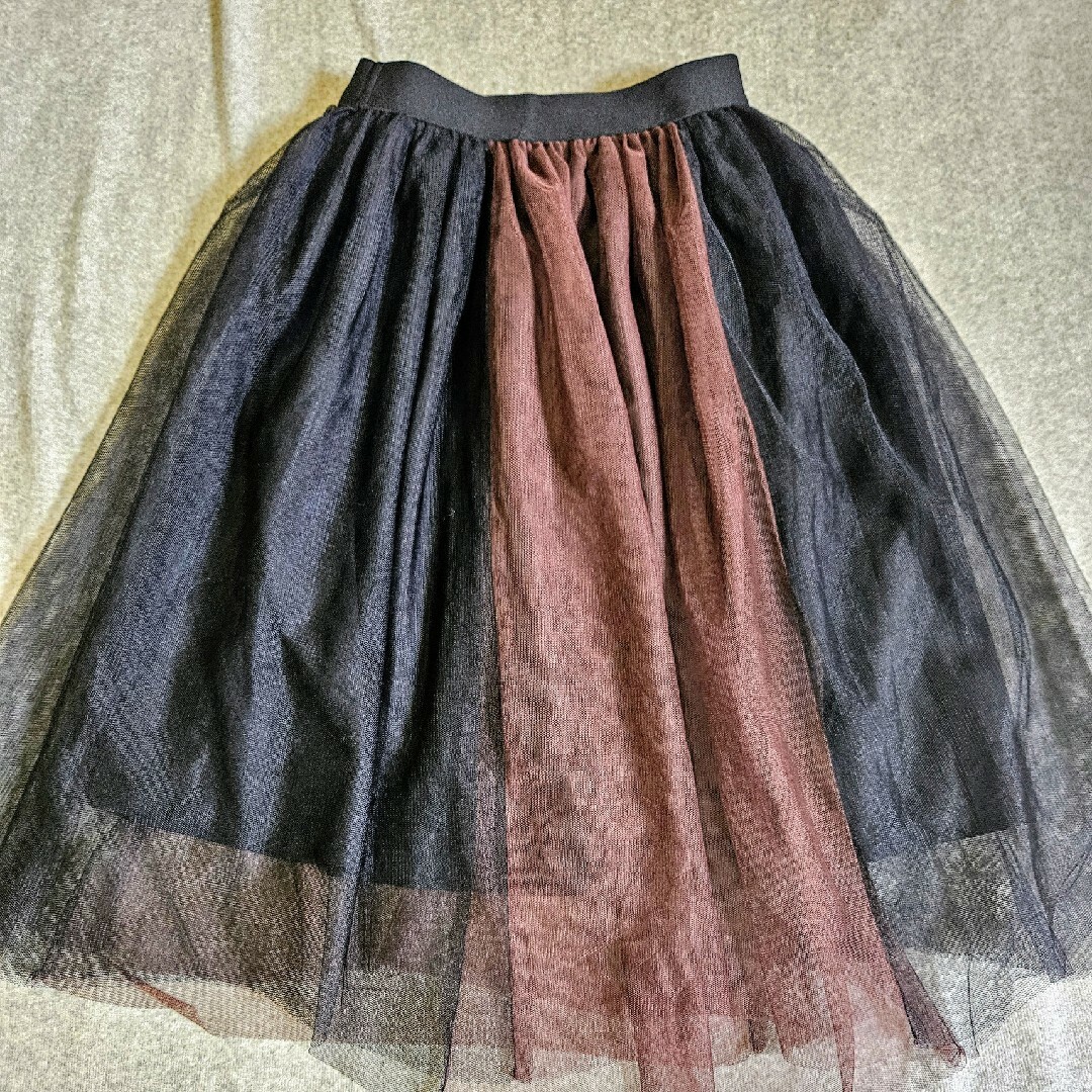 チュールスカート　３着　130 キッズ/ベビー/マタニティのキッズ服女の子用(90cm~)(スカート)の商品写真