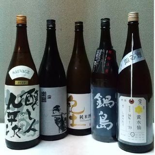 日本酒  1800ml  ５本セット  その３(日本酒)