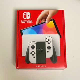 ニンテンドースイッチ(Nintendo Switch)のNintendo Switch スイッチ本体 有機ELモデル ホワイト(家庭用ゲーム機本体)