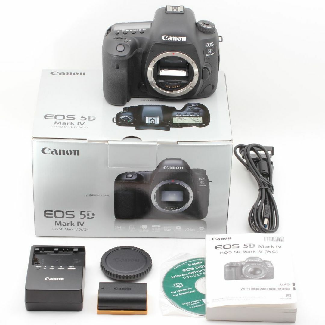 Canon(キヤノン)の【ショット数1003枚】 EOS 5D Mark IV ボディ スマホ/家電/カメラのカメラ(デジタル一眼)の商品写真