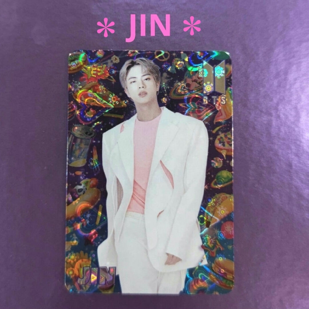 防弾少年団(BTS)(ボウダンショウネンダン)の✤BTS 香港yesカード【JIN/ソクジン/ジン】 エンタメ/ホビーのタレントグッズ(アイドルグッズ)の商品写真