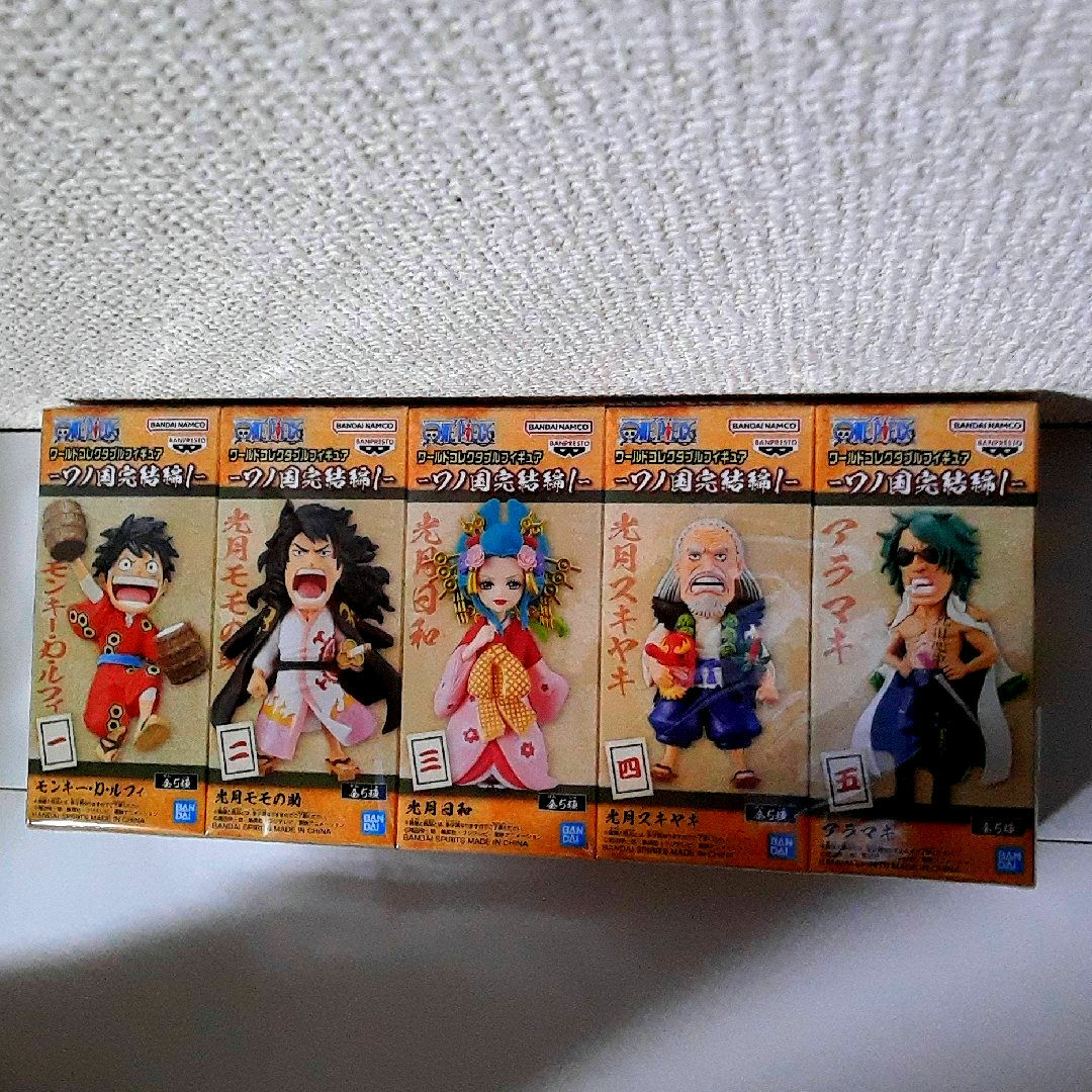 BANDAI(バンダイ)のワンピース　フィギュア　ワーコレ　ワノ国完結編1 エンタメ/ホビーのフィギュア(アメコミ)の商品写真