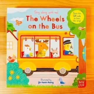 英語絵本The wheels on the busしかけ絵本 洋書 読み聞かせ(洋書)