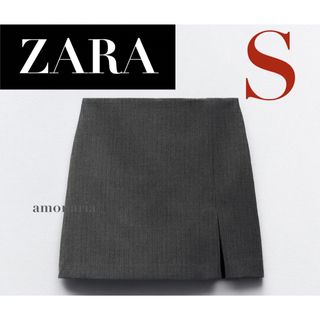 ZARA - 【新品】ZARA スリットディテールスコート　スコート　ミニスカート　キュロット