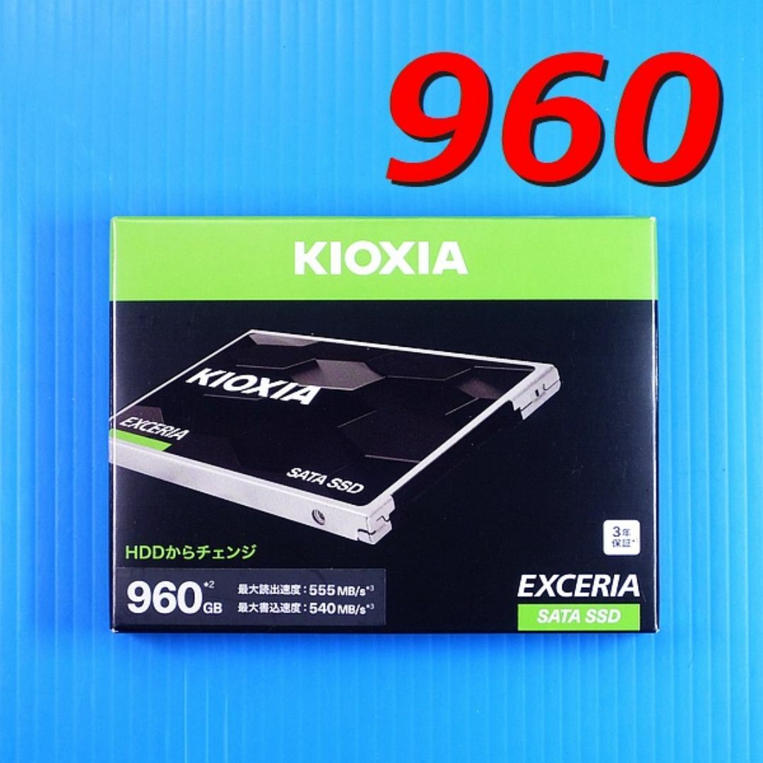 【SSD 960GB】KIOXIA SSD-CK960S スマホ/家電/カメラのPC/タブレット(PCパーツ)の商品写真