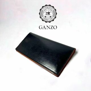 GANZO - 未使用 GANZO ガンゾ THIN BRIDLE マチ無し長財布 本革