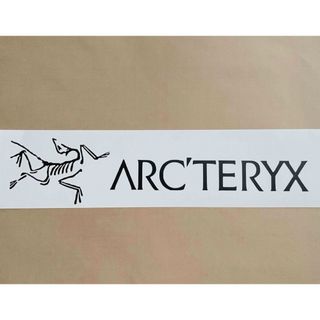 アークテリクス(ARC'TERYX)のARC'TERYX アークテリクス ステッカー　　◆20㎝◆グロスブラック◆黒◆(その他)