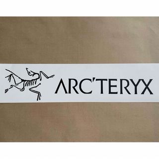 アークテリクス(ARC'TERYX)のARC'TERYX アークテリクス ステッカー　　◆20㎝◆マットブラック◆黒◆(その他)