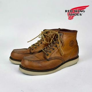 レッドウィング(REDWING)の稀少 RED WING レッドウィング 875 犬刻印 モックトゥ ブーツ(ブーツ)