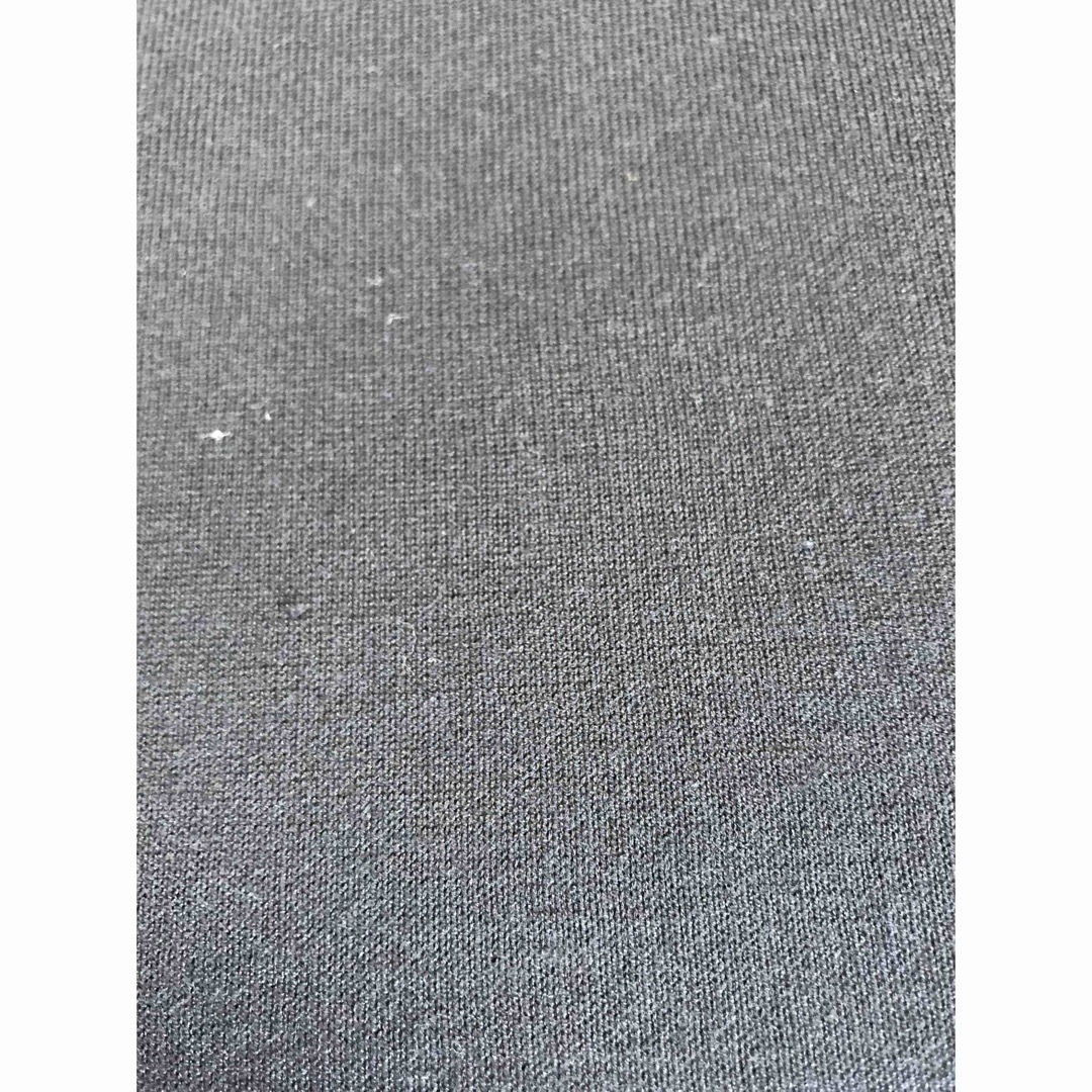 ニット生地　60/2レンシル　ストレッチ裏毛　黒　T9041 ハンドメイドの素材/材料(生地/糸)の商品写真