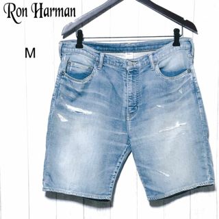 Ron Herman - ロンハーマン ダメージ加工 デニム ショートパンツ Ron Herman リペア