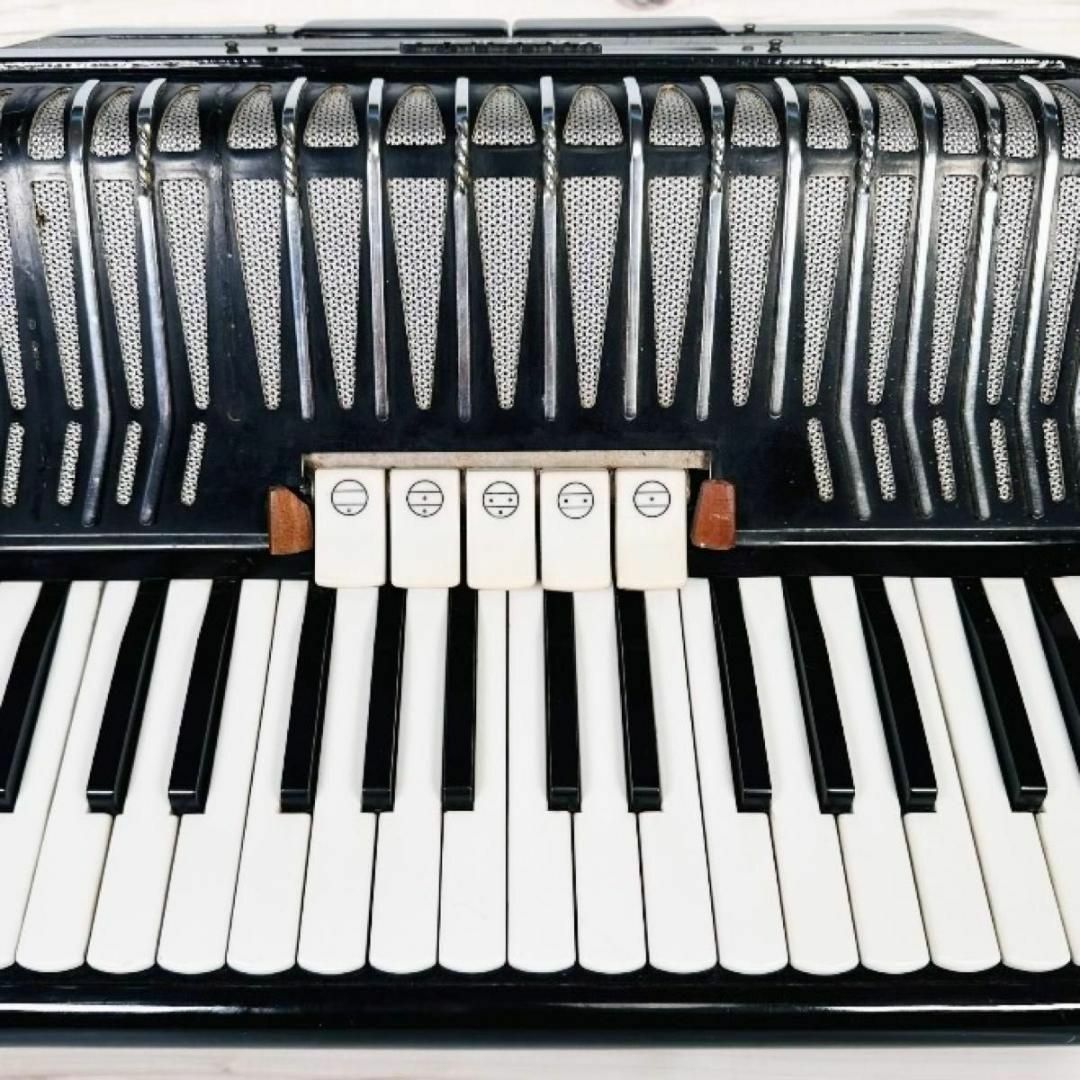 YAMAHA 34鍵80ベース ヴィンテージ アコーディオン YA-80 楽器の鍵盤楽器(アコーディオン)の商品写真