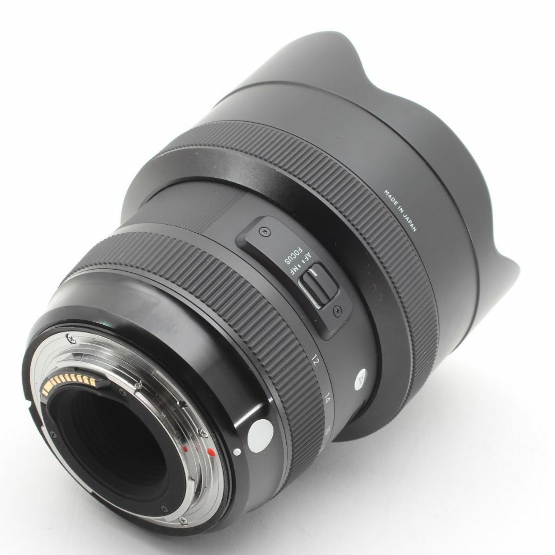 SIGMA(シグマ)のSIGMA 12-24mm F4 DG HSM Art A016 キヤノン用 スマホ/家電/カメラのカメラ(レンズ(ズーム))の商品写真